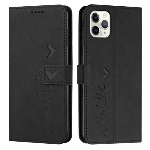 Coque Pour Iphone 11 Pro Max,Flip Magnétique Protection Case Portefeuille Iphone 11 Pro Max,Antichoc Housse,Etui En Cuir Pu Pour Portefeuille Avec Pour Iphone 11 Pro Max,Noir