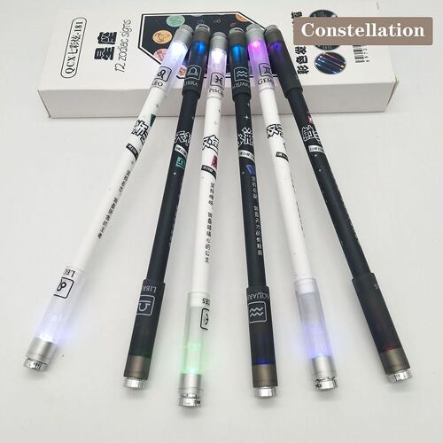 Stylo Rotatif Lumineux Anime Pour Débutant, Nouveau