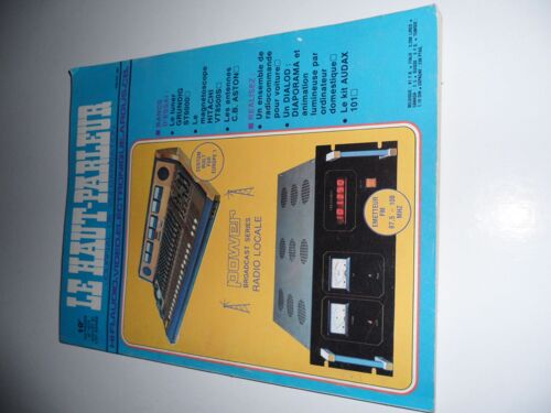 Le Haut Parleur  N° 1670 : Son Television Electronique Hifi Video