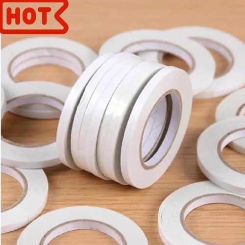 Ruban adhésif Double face super fin, fournitures scolaires et de bureau, large, offre spéciale, 5/8/10/12/15/18/20
