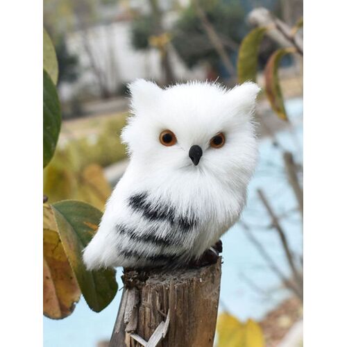 Simulation De Hibou Animal, Décoration De Jardin Artisanale, Ornements Créatifs, Accessoires De Photographie, Bijoux En Plastique, 2022