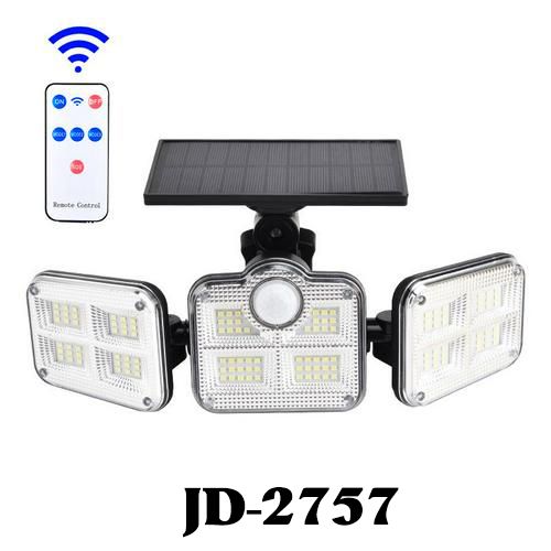 Grande Lampe Solaire D'extérieur Étanche Avec Capteur De Mouvement Infrarouge Et Télécommande, Idéal Pour Un Jardin Ou Une Rue