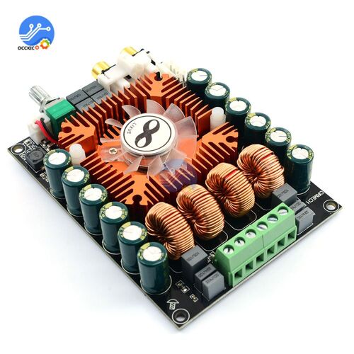 Amplificateur de puissance numérique haute puissance, 2.0 stéréo HIFI 160W * 2 support BTL220W DC12V-36V