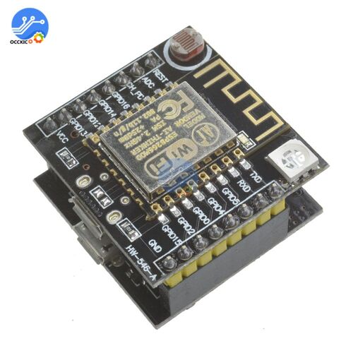 Module sans fil WIFI série Micro USB ESP8266 ESP-12F, carte de développement Witty Cloud Mini pour Nodemcu CH340 Module pour Arduino