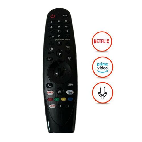 télécommande vocale Bluetooth pour les modèles LG OLED: série OLED W9, E9, C9, B9, TV 4K UHD avec pointeur de souris