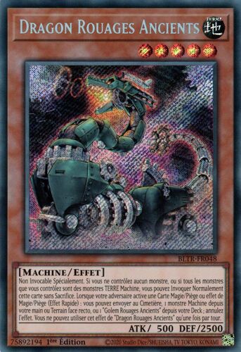 Yu Gi Oh ! Deck Rouages Ancients Prêt Pour Être Jouer En Français