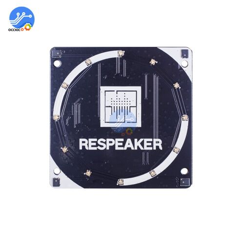 réseau de 4 Microphones V1.2, pour Raspberry Pi 4B 3B + 3B 4 Microphones, pour AI Voice Quad-Microphone, carte d'extension GPIO