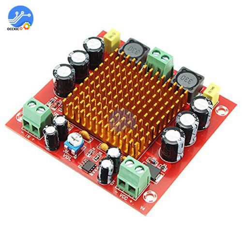 panneau d'amplificateur Audio numérique haute puissance, contrôle de Volume, 150W DC 12V 24V, pour Arduino, Kits de bricolage