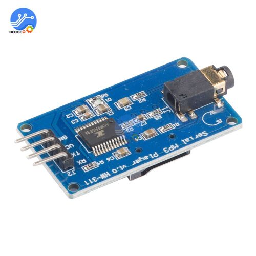 Module de lecteur de musique MP3, série de contrôle YX5300 UART pour Arduino/AVR/ARM/PIC CF