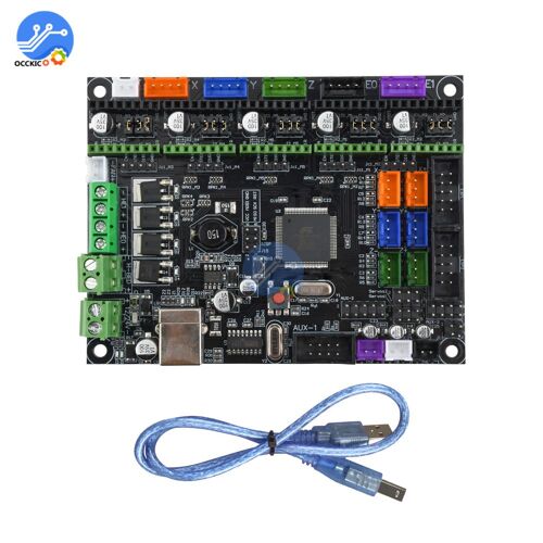 Accessoires pour imprimante 3D GEN L V1.0 V2.1, carte de contrôle compatible avec rampes compatible pour A4988 / DRV8825 / TMC2208 / TMC2130