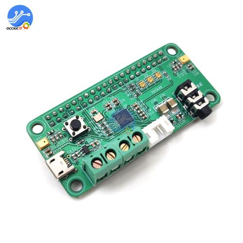 Carte son Hi-Fi WM8960, Module de décodage Audio pour Raspberry Pi stéréo I2S Port intelligent, double Microphone, carte de reconnaissance vocale