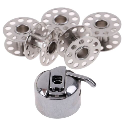 6 Pièces Bobines En Métal Bobine Couture Artisanat Outil Pour Accessoires De Couture Machine À Coudre Fils À Coudre Bobines Vides