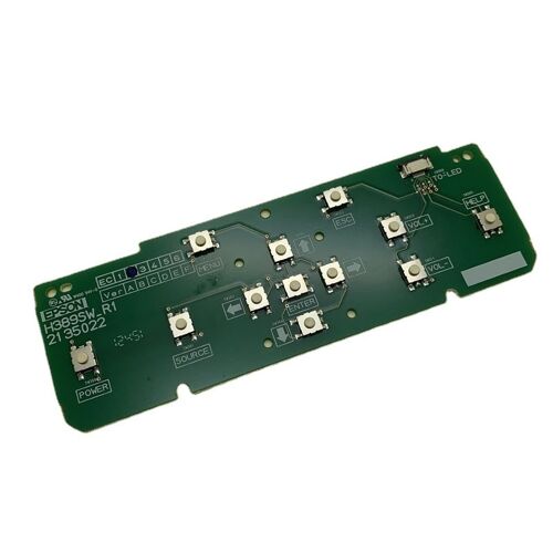 Clavier de projecteur pour Epson CB-935w/EB-c2000x/c2010xh/c2020xn, panneau de clé de projecteur H389