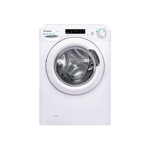 Machine à laver hublot Candy CS4 1272DE / 1-S - 65x45x89 cm (lxpxh) - 48 litres - 7 kg - 1200 tours/min - blanc
