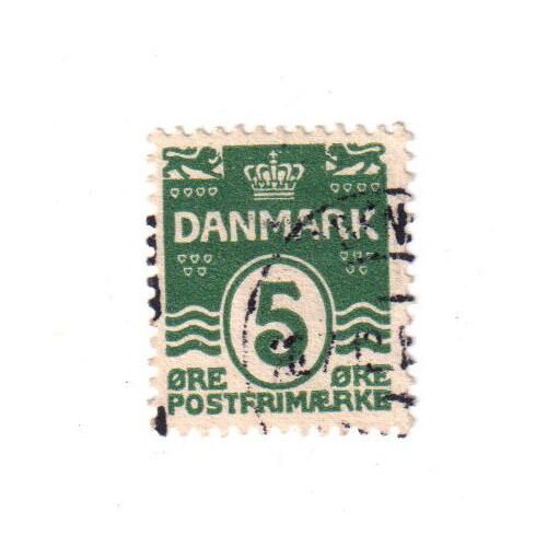 Timbre Oblitéré : Danemark