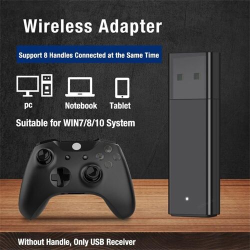 Adaptateur Récepteur De Contrôleur Portable Sans Fil, Compatible Avec Poignée De Jeu De 2e Génération, Adaptateur De Connecteur Pour Pc