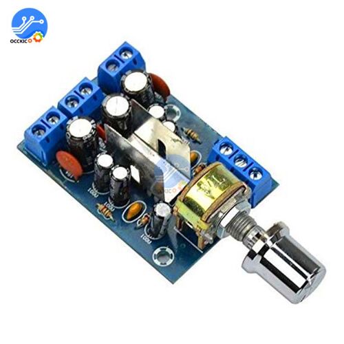 Mini amplificateur pour haut-parleurs, double stéréo, 2.0 canaux, caisson de basses, sous-panneau, contrôle de volume, kit à monter soi-même