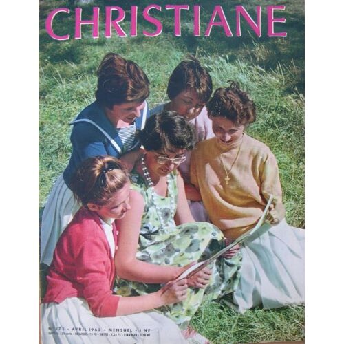 Christiane Le Magazine De La Jeune Fille Moderne N°173 - Avril 1963 Johnny Halliday Idole D'argile..