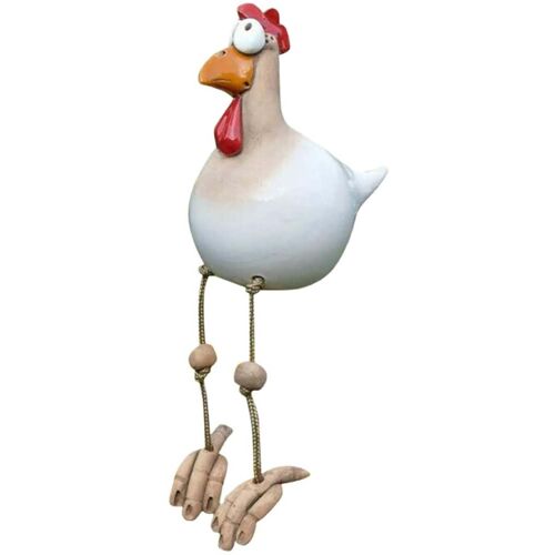 Statue de coq en résine 25cm, décoration de jardin, pour l'extérieur, jardin, arrière-cour, animaux