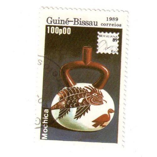 Timbre : Guinée Bissau (100p00)