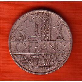 Pièce De 10 Francs Mathieu, France 1974-1987, état TTB+
