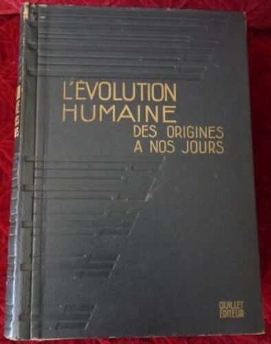L'evolution Humaine Des Origines À Nos Jours T Ii