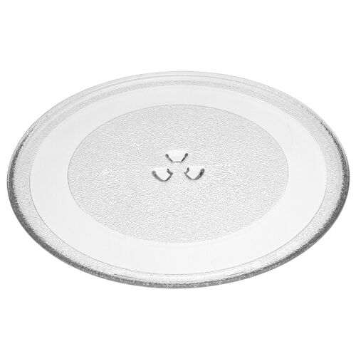 vhbw Plateau tournant en verre de 32.4cm support en Y compatible avec Kenmore 721.62643, 721.62644, 721.62649 micro-ondes