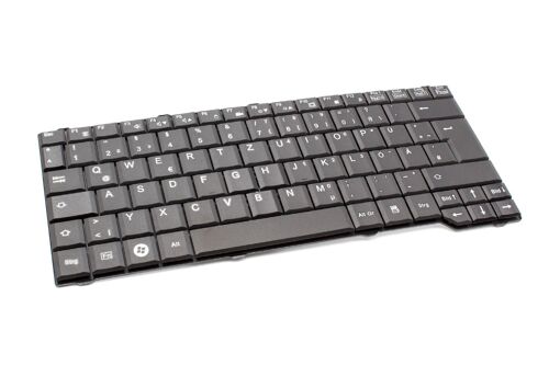 vhbw Clavier notebook QWERTZ compatible avec Fujitsu-Siemens Celsius H265, H270 Notebook - noir