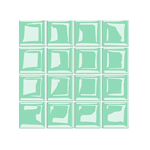 Autocollant de carreaux de mosaïque 3D, 20x20cm, 10 pièces, adhésif créatif, imperméable, décor mural artistique, amélioration de la maison