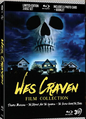 Wes Craven Film Collection [Blu-Ray] Ltd Ed, Photos, With Book, Lenticular Cover, Australia - Import