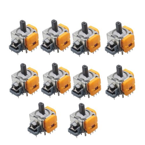 10 Pièces Hall Électromagnétique Joystick pour Console de Capteur Module Potentiomètre