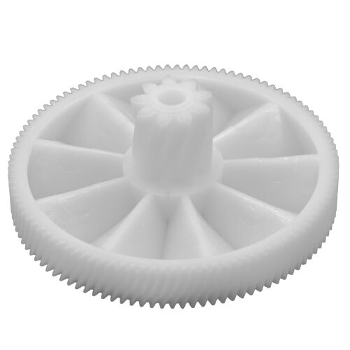 vhbw Roue dentée remplacement pour Braun 4195, 4217, 4242, 6700089, 700089 pour hachoir à viande, mixeur manuel - Pièce de remplacement, 83.6 mm