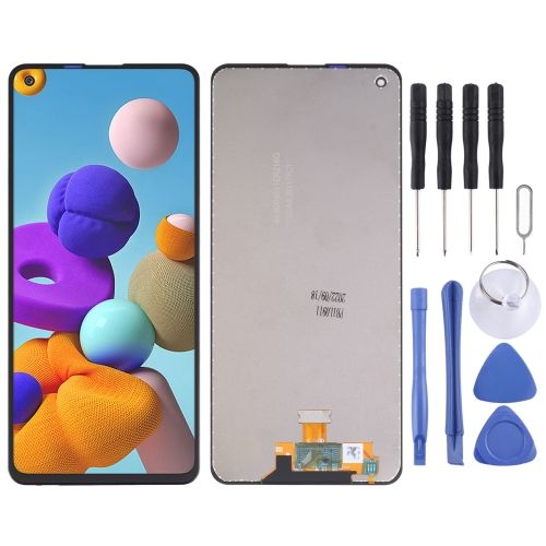 Écran Lcd Et Ensemble Complet De Numériseur Pour Samsung Galaxy A21s