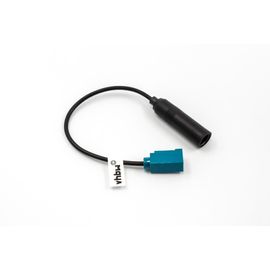 Vhbw Adaptateur Antenne Fakra Femelle Sur Din Femelle 150ohm Pour Audi, Citroen, Fiat, Mercedes, Peugeot, Seat, Skoda, Vw