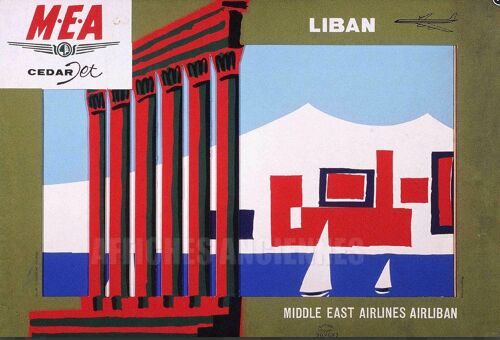 Affiche M.E.A Liban