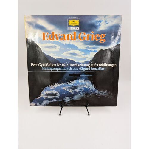 Vinyle 33 Tours Edvard Grieg Peer Gynt Suiten Nr. 1 & 2. Hochzeitstag… En Fourreau