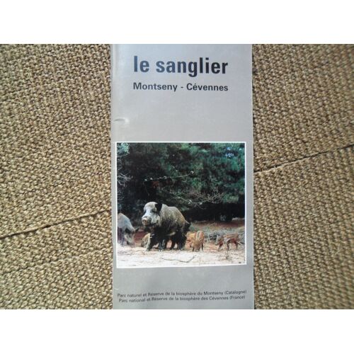 Lot De Trois Livres Sur "Le Sanglier"