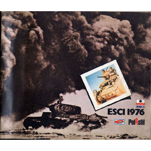 Catalogue Esci 1976 Polistsil Soldat Arme Moto Char Camouflage Decals70pages 1/9°-1/72°