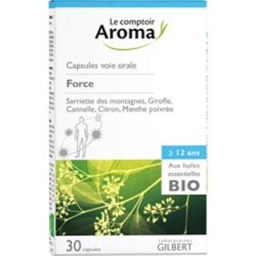 Le Comptoir Aroma Capsules Force Voie Orale 30 Capsules 