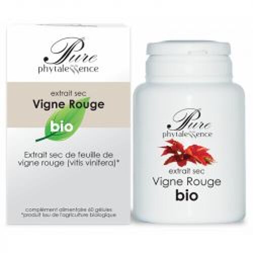 Phytalessence Vigne Rouge Bio 60 Gélules 