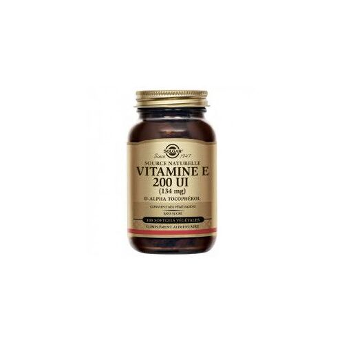 Solgar Vitamine E 200ui 100 Softgels 