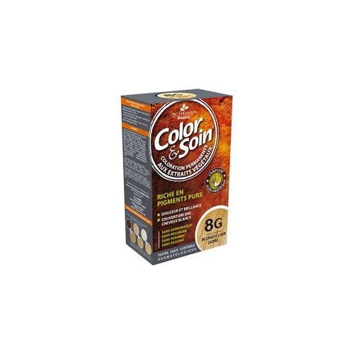 3 Chenes Color & Soin Blond Clair Doré 8g 