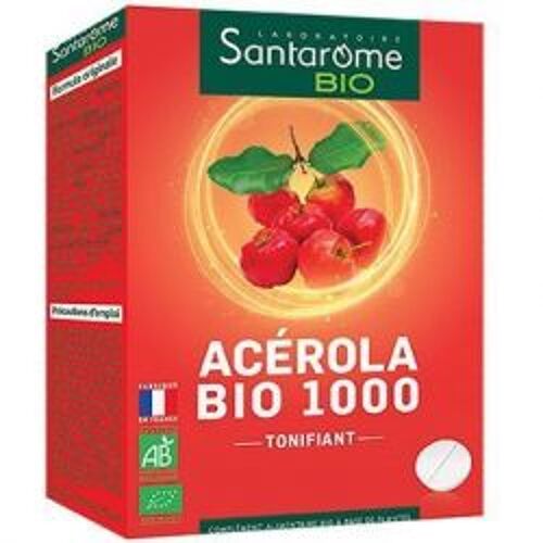 Santarome Bio Acérola Bio 1000 20 Comprimés 