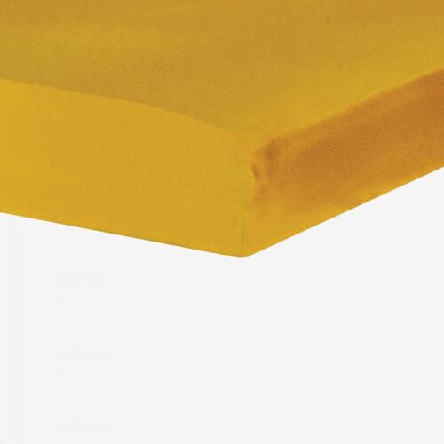 Drap-Housse En Coton 70 X 140 Cm Moutarde