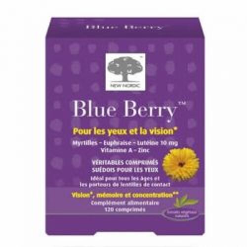 New Nordic Blue Berry 120 Comprimés 