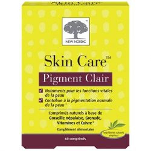New Nordic Skin Care Pigment Clair 60 Comprimés 