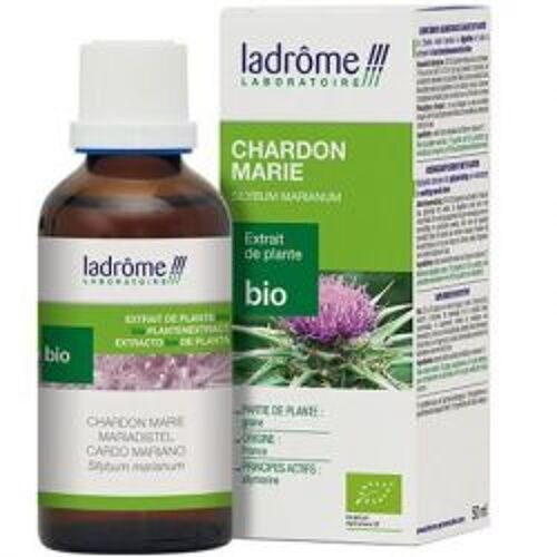 Ladrome Extrait De Plante Bio Chardon Marie 50ml 
