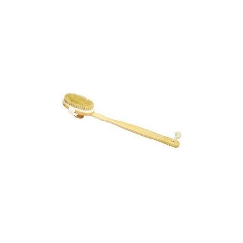 Vitry Brosse Bain Long Manche Démontable Bois Naturel 