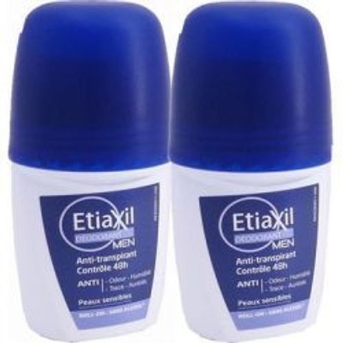 Etiaxil Déodorant Men Roll-On 2x50ml 