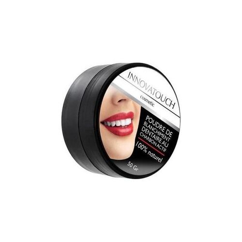 Innovatouch Poudre De Blanchiment Dentaire Au Charbon Actif 50g Blanc